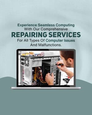 Computer Repairing Service template