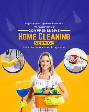 House Cleaning Services business flyer