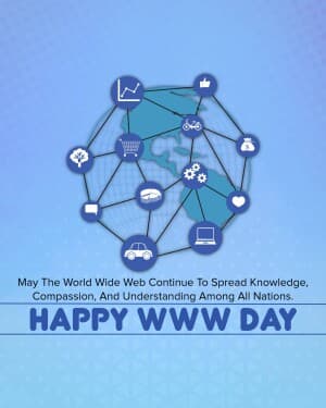 World Wide Web Day banner