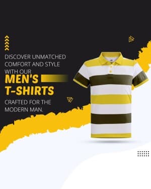 Men T Shirt banner