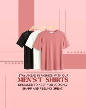 Men T Shirt flyer