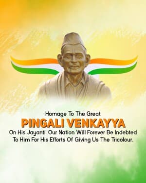 Pingali Venkayya Jayanti poster