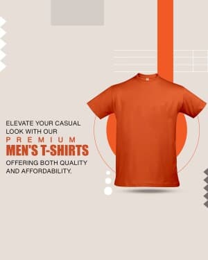 Men T Shirt template