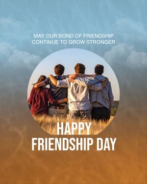 Friendship Day Facebook Poster