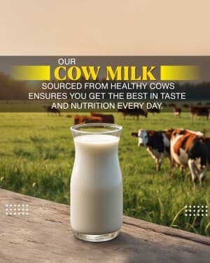 Milk template