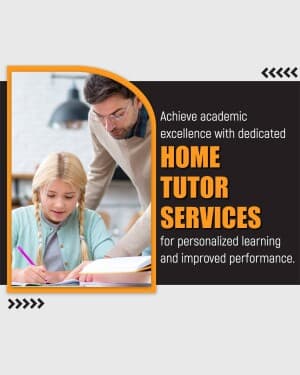 Home Tuition flyer