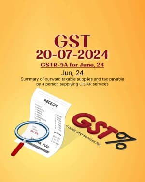 GST template