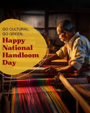 National Handloom Day image