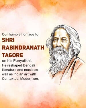 Rabindranath Tagore Punyatithi video