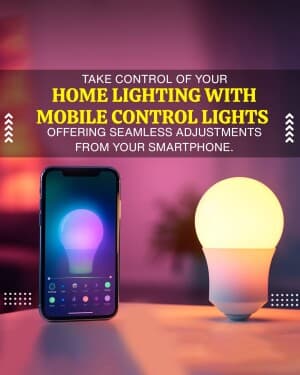 Home Automation promotional template