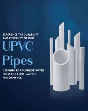 Pipes business flyer