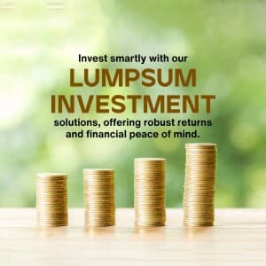 Investment promotional poster