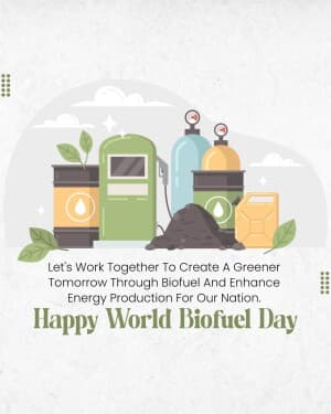 World Biofuel Day post