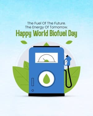 World Biofuel Day graphic