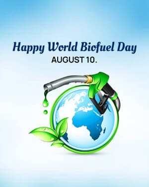 World Biofuel Day image