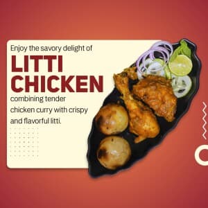 Restaurant, Catering and Fast Food business flyer