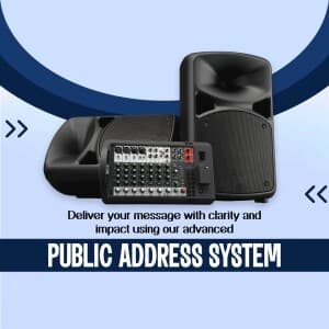 PA System template