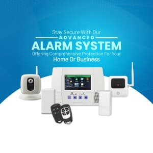 Alarm System marketing post
