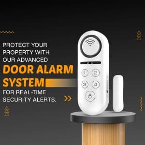 Door Alarm System marketing post