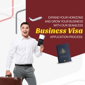 Business Visa marketing poster
