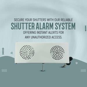 Shutter Alarm System image