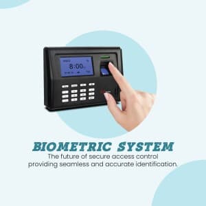 Biometric System poster