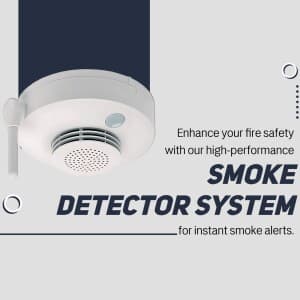 Smoke Detector System flyer