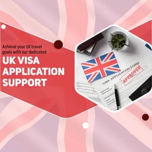 Immigration & Visa consultants business banner