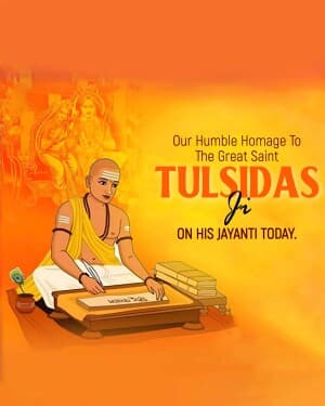 Tulsidas Jayanti flyer