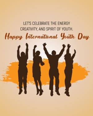 International Youth Day graphic