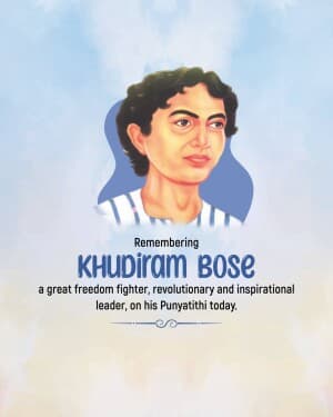 Khudiram Bose Punyatithi banner