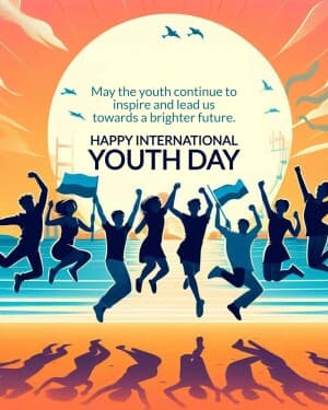 International Youth Day banner