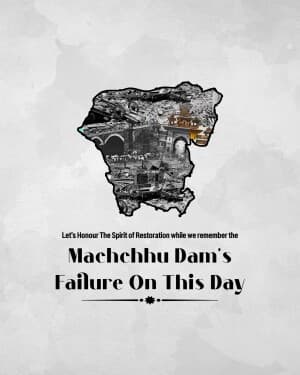 Machchhu Dam Disaster Remembrance Day image