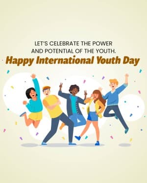 International Youth Day poster