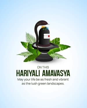 Hariyali amavasya image