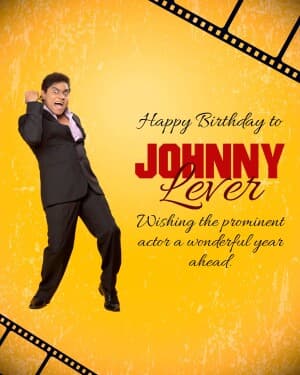 Johnny Lever Birthday video