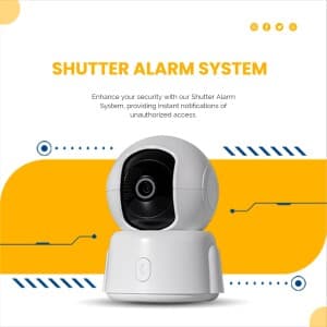 Shutter Alarm System poster