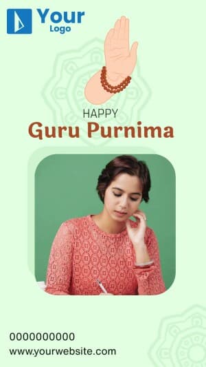 Guru Purnima Template flyer