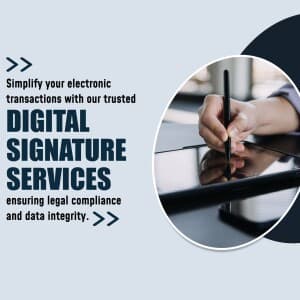 Digital Signature poster