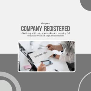 Company Registration flyer