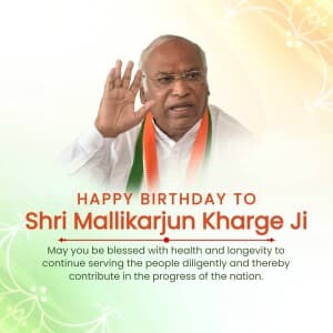 Mallikarjun Kharge Birthday post