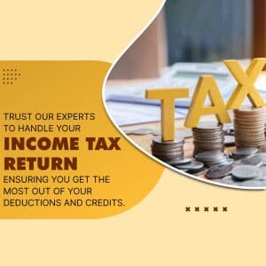 Income Tax Return facebook banner