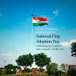 National Flag Adoption Day post