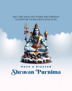 Shravan Purnima graphic