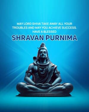 Shravan Purnima event poster