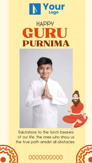 Guru Purnima Template banner