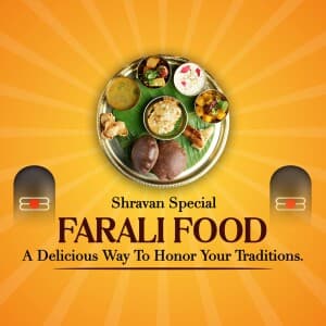 Shravan Special Farali Food post