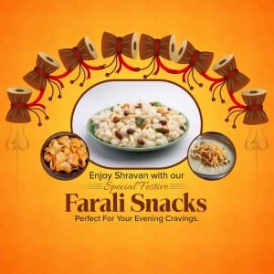 Shravan Special Items event advertisement