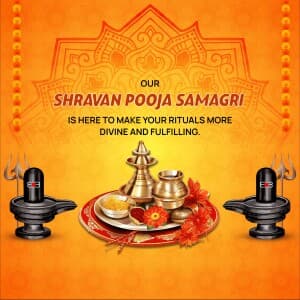 Shravan Special Pooja Samagri banner