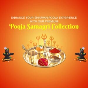 Shravan Special Pooja Samagri poster